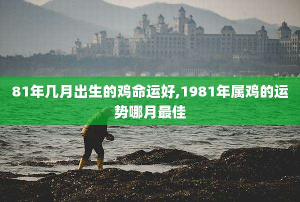 81年几月出生的鸡命运好,1981年属鸡的运势哪月最佳