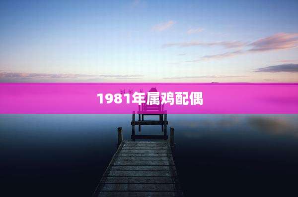 1981年属鸡配偶