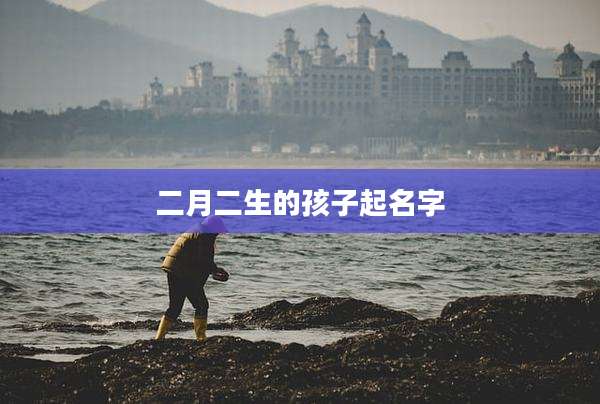 二月二生的孩子起名字
