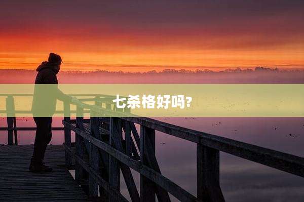 七杀格好吗?
