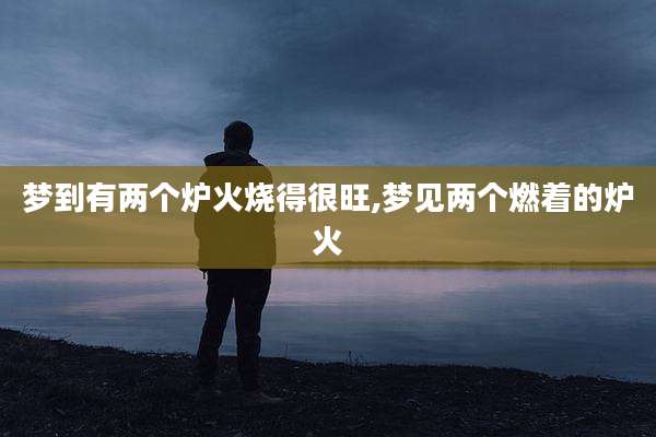 梦到有两个炉火烧得很旺,梦见两个燃着的炉火