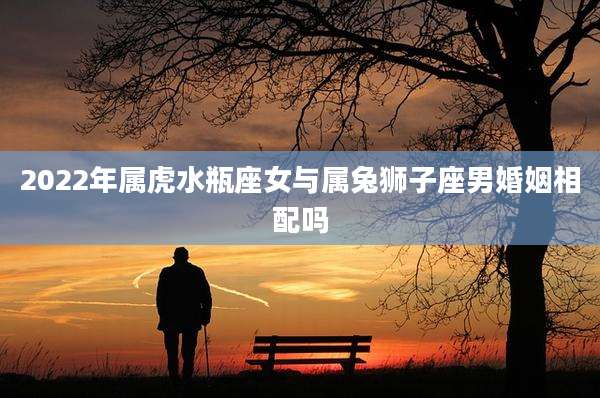 2022年属虎水瓶座女与属兔狮子座男婚姻相配吗