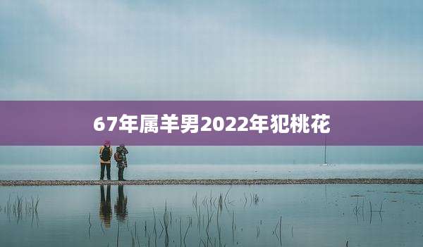 67年属羊男2022年犯桃花