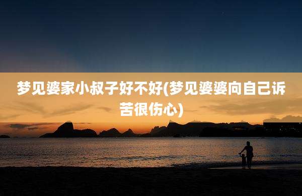 梦见婆家小叔子好不好(梦见婆婆向自己诉苦很伤心)