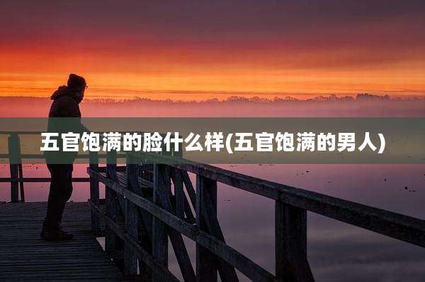 五官饱满的脸什么样(五官饱满的男人)
