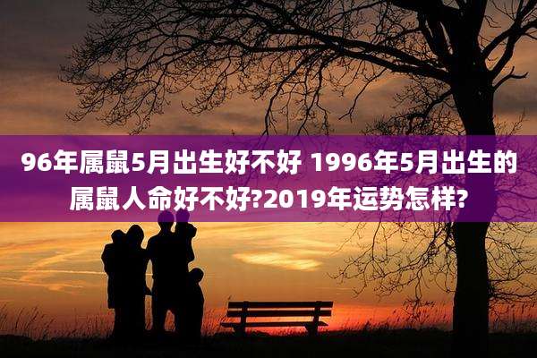 96年属鼠5月出生好不好 1996年5月出生的属鼠人命好不好?2019年运势怎样?