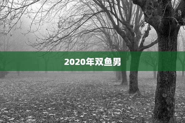 2020年双鱼男