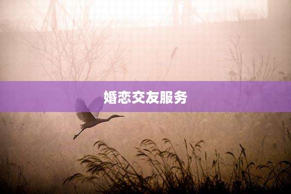 婚恋交友服务