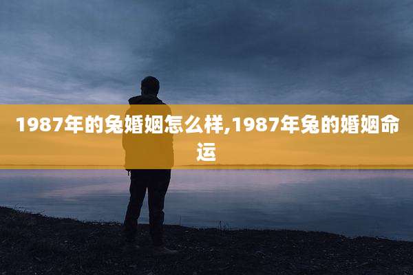 1987年的兔婚姻怎么样,1987年兔的婚姻命运