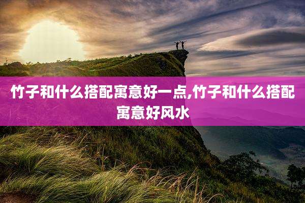 竹子和什么搭配寓意好一点,竹子和什么搭配寓意好风水