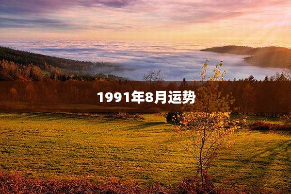 1991年8月运势