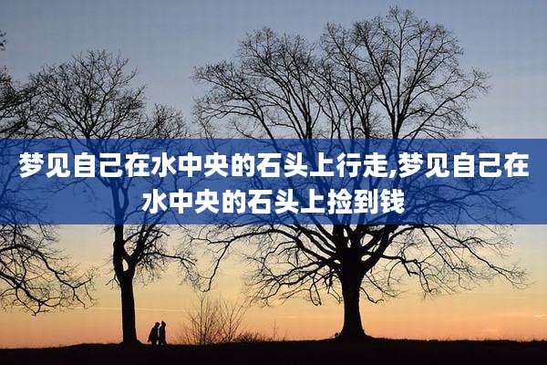 梦见自己在水中央的石头上行走,梦见自己在水中央的石头上捡到钱