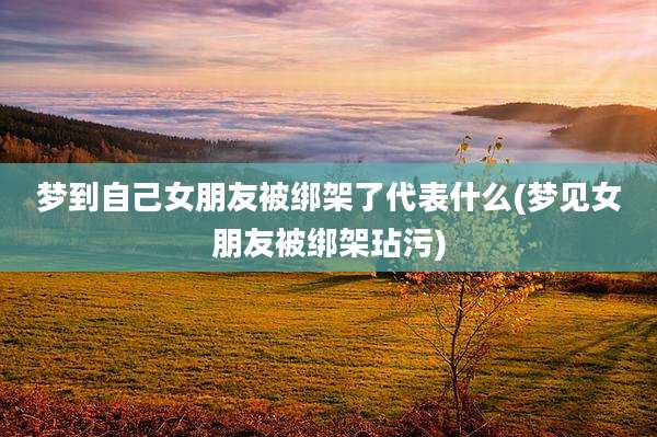 梦到自己女朋友被绑架了代表什么(梦见女朋友被绑架玷污)