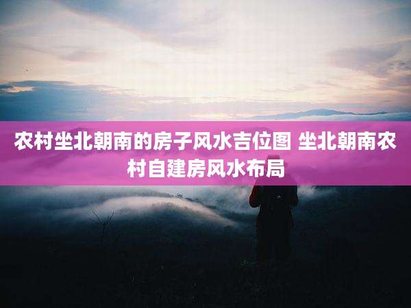 农村坐北朝南的房子风水吉位图 坐北朝南农村自建房风水布局