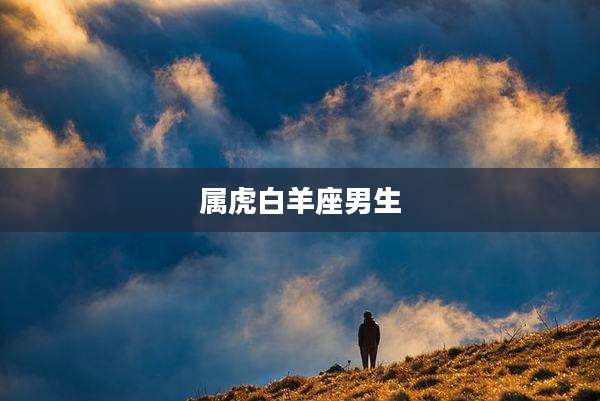 属虎白羊座男生