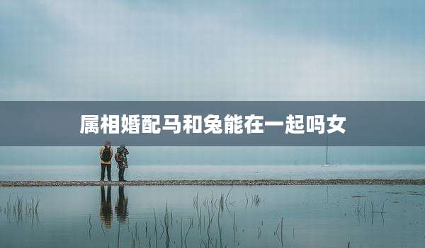 属相婚配马和兔能在一起吗女