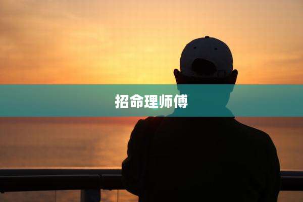 招命理师傅