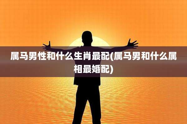 属马男性和什么生肖最配(属马男和什么属相最婚配)