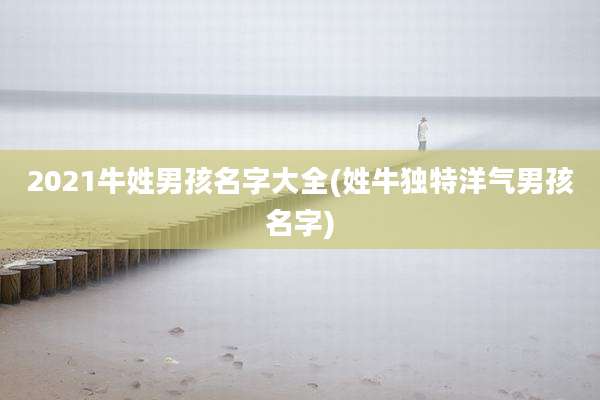 2021牛姓男孩名字大全(姓牛独特洋气男孩名字)