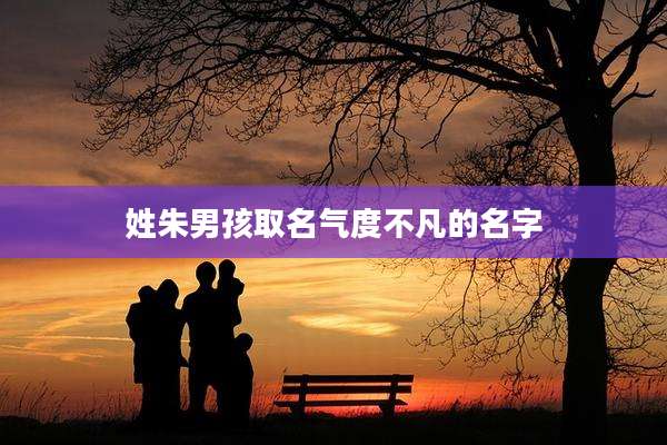 姓朱男孩取名气度不凡的名字
