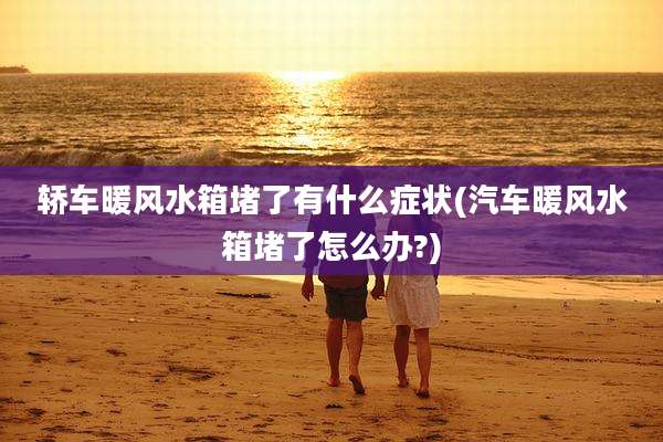 轿车暖风水箱堵了有什么症状(汽车暖风水箱堵了怎么办?)