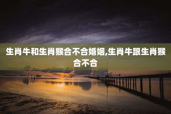 生肖牛和生肖猴合不合婚姻,生肖牛跟生肖猴合不合