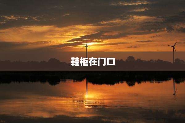 鞋柜在门口