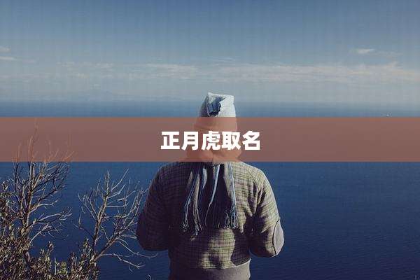 正月虎取名