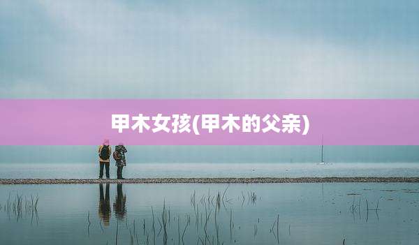 甲木女孩(甲木的父亲)