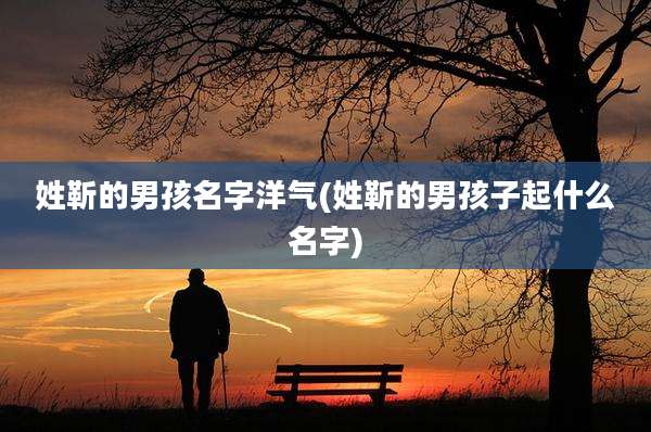 姓靳的男孩名字洋气(姓靳的男孩子起什么名字)