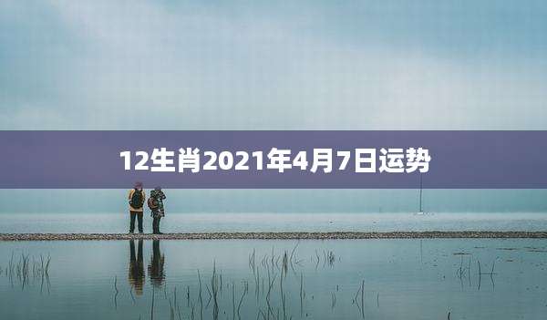 12生肖2021年4月7日运势