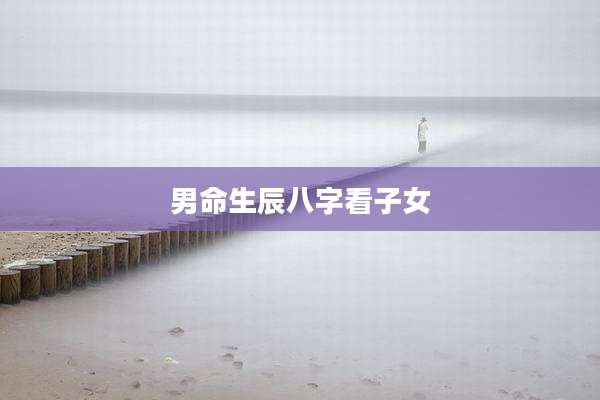 男命生辰八字看子女
