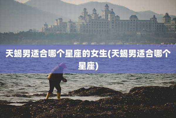 天蝎男适合哪个星座的女生(天蝎男适合哪个星座)