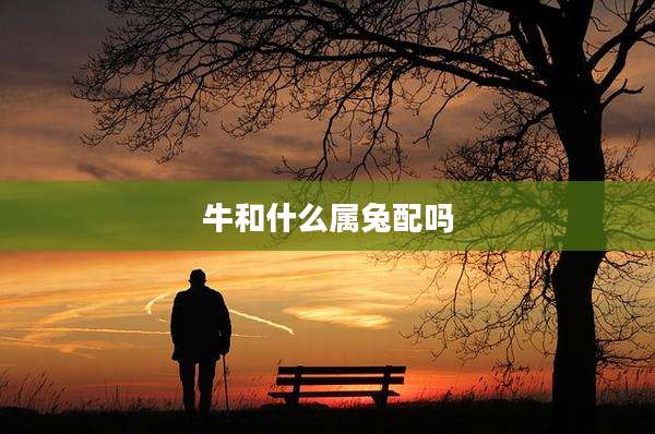 牛和什么属兔配吗
