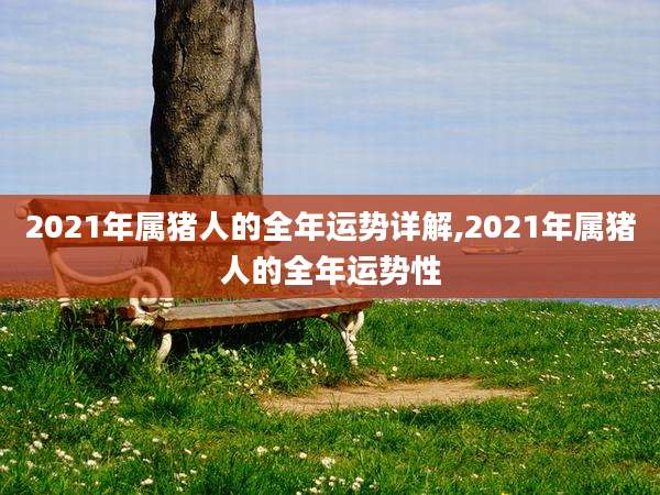 2021年属猪人的全年运势详解,2021年属猪人的全年运势性