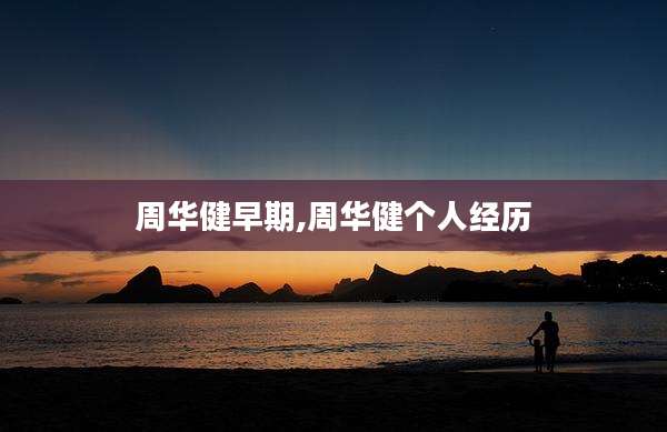 周华健早期,周华健个人经历