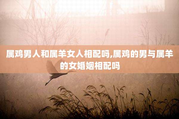属鸡男人和属羊女人相配吗,属鸡的男与属羊的女婚姻相配吗