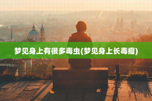 梦见身上有很多毒虫(梦见身上长毒瘤)