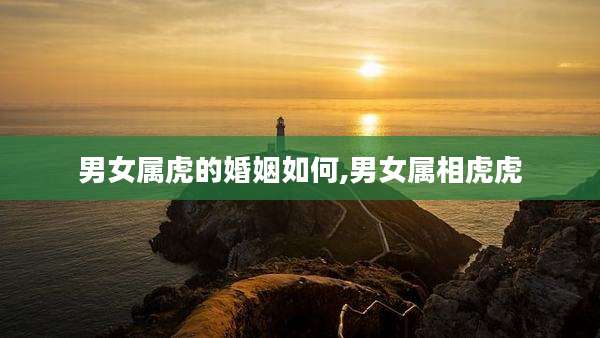 男女属虎的婚姻如何,男女属相虎虎