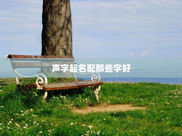 声字起名配那些字好