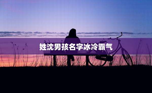 姓沈男孩名字冰冷霸气