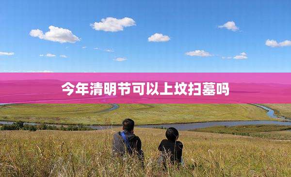 今年清明节可以上坟扫墓吗