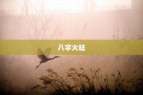 八字火旺