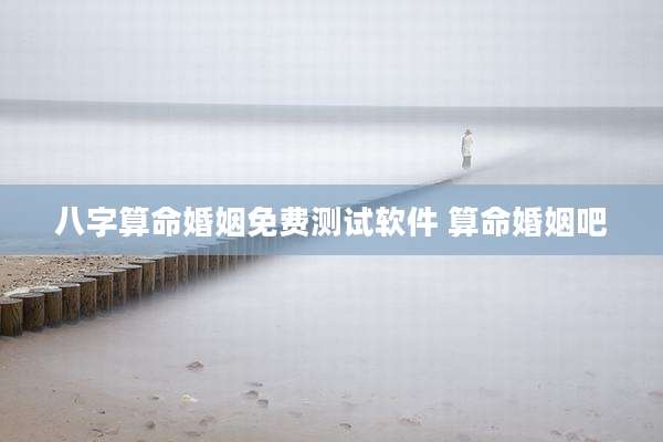 八字算命婚姻免费测试软件 算命婚姻吧