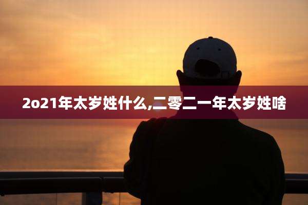 2o21年太岁姓什么,二零二一年太岁姓啥