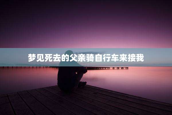梦见死去的父亲骑自行车来接我
