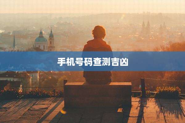手机号码查测吉凶