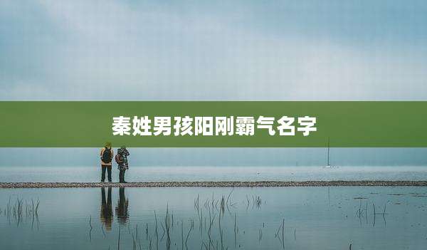 秦姓男孩阳刚霸气名字
