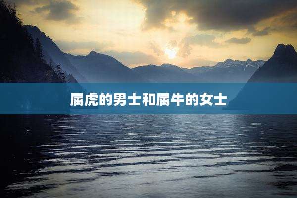 属虎的男士和属牛的女士