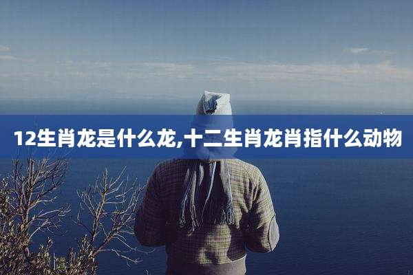 12生肖龙是什么龙,十二生肖龙肖指什么动物